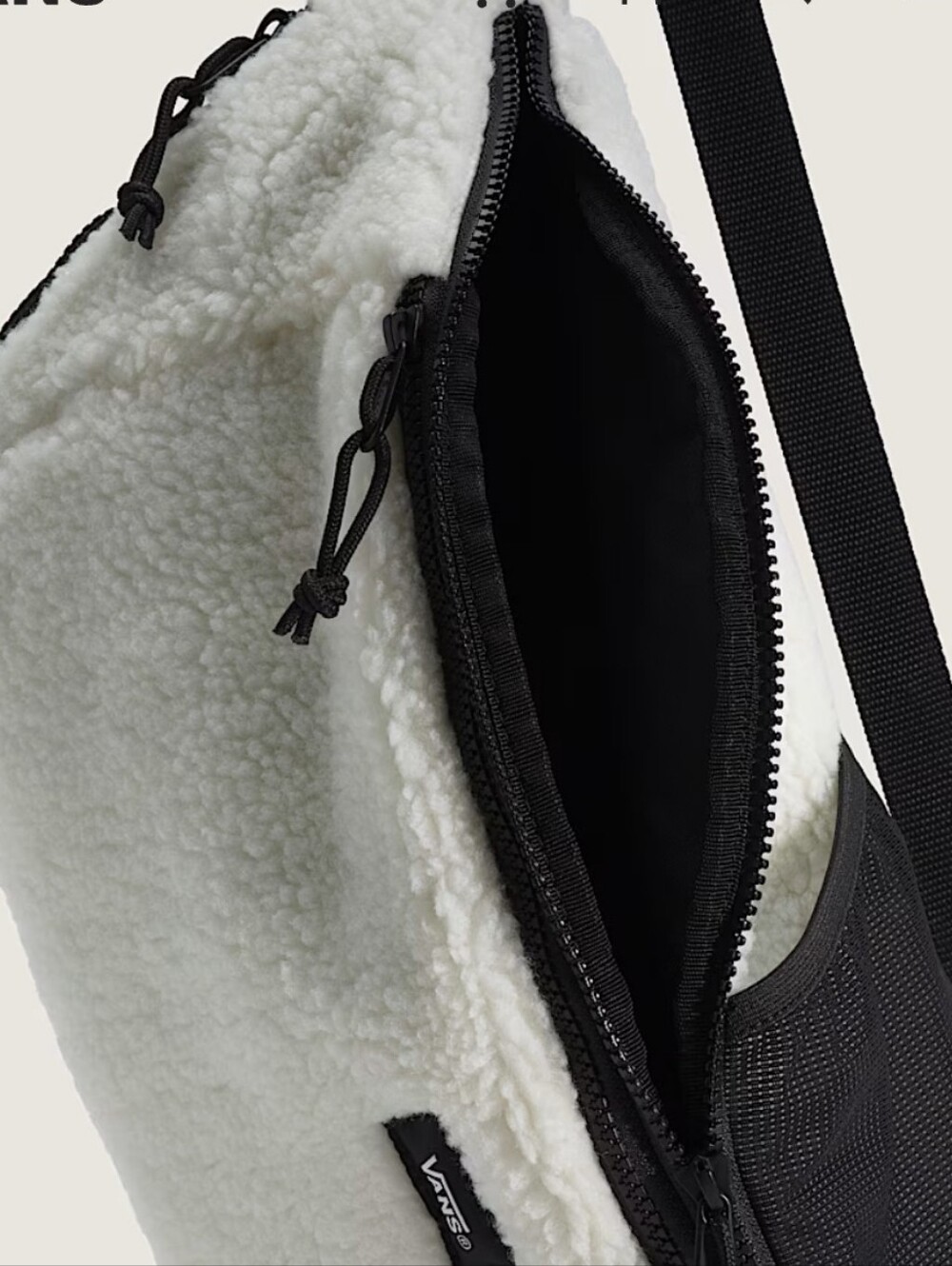 Vans Detached Sling Bag- Marshmallow White - Picture 4 of 9